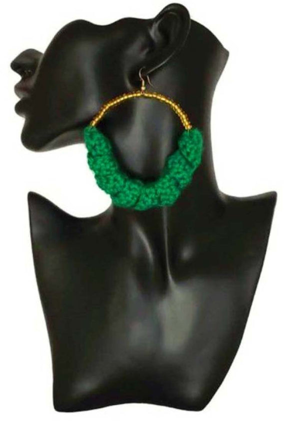 Green Denali Earrings
