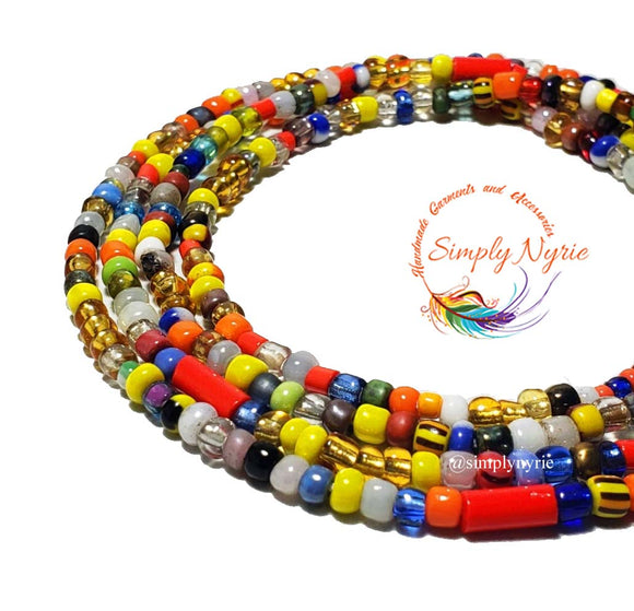 Multicolor Waist Beads
